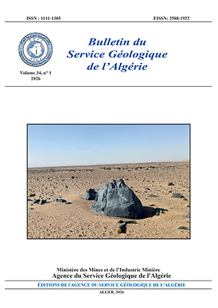 OUVRAGE SUR LES GÉOSITES EN ALGÉRIE